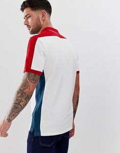 เสื้อโปโลแขนสั้นมีกระดุมสำหรับผู้ชาย,เสื้อยืดแฟชั่นทรงบล็อกสี - Product Image 2