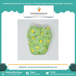 Exporter of High Quality Diaper Soft Cotton Fitted Cloth Diaper - Product Image 3