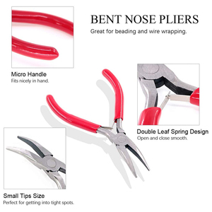 Pince pour fabrication de bijoux, outil pour la fabrication des perles, livraison gratuite - Product Image 6