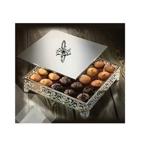 Serveur de dates de bonbons en métal de dernière conception avec un serveur de dates de dessert de couleur argentée de la plus grande qualité au prix le plus bas - Product Image 1