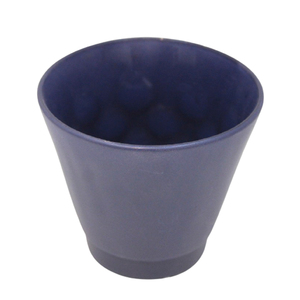 Soporte votivo de cristal para decoración de mesa, tarro de vela de Color azul mayólica y recipientes para velas para decoración navideña - Product Image 5