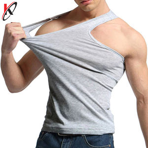 Camiseta sin mangas de algodón informal de verano para hombre, chaleco de gimnasio, camiseta de talla grande, estilo Hip Hop, técnicas lavadas de tejido de punto transpirable - Product Image 5