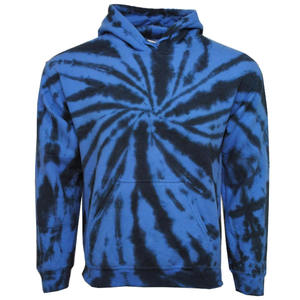 Sudadera con capucha Tie Dye de alta calidad para hombre, nueva moda, ropa deportiva de invierno, patrón de estampado de lana antiretráctil, tamaño XS, suministro ODM - Product Image 2