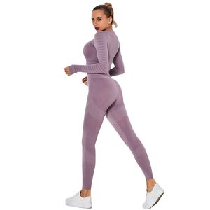 Mallas deportivas para gimnasio, Leggings de cintura alta, activa, envío directo, 2021 - Product Image 1