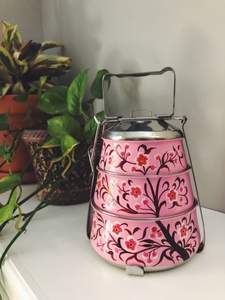 <b>Kids</b> oval <b>bento</b> single wall stainless steel food multi layered 500ml two layers <b>lunch</b> <b>box</b> tiffin - Product Image 5