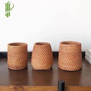 Bolígrafo de ratán ecológico GREEN ART al por mayor y portaescobillas de cosméticos con solución de almacenamiento de Vietnam - Product Image 3