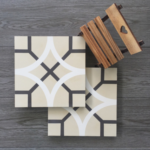 Carreaux De Ciment Encaustique-CTS 58.-Marocaine De Luxe Carreaux De Ciment Carré Carrelage Meilleure Qualité - Product Image 4