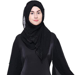 2022 wholesale High-quality <b>Scarf</b> Hijab Plain <b>Head</b> <b>Scarves</b> Women fashion Cotton Shawl Muslin Hijab - Product Image 1