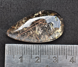 หินอัญมณีสีทอง Cabochon Rutile ควอตซ์คู่ Cabochon ควอตซ์พลอยหลวม Cabochon - Product Image 2