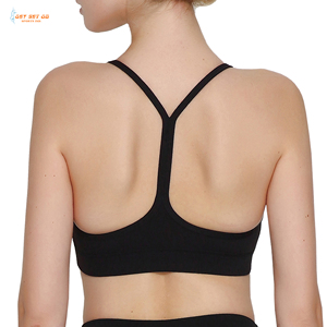 Vente flash Soutien-gorge de sport personnalisé pour femmes Grande taille Réversible Léger Décontracté Respirant Extensible dans les quatre sens Écologique - Product Image 5