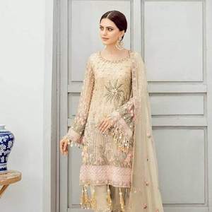Nouvelles robes pour femmes pakistanaises et indiennes, formelles, décontractées, pour les fêtes, nouvelles arrivées, salwar kameez, lawn kurti - Product Image 6