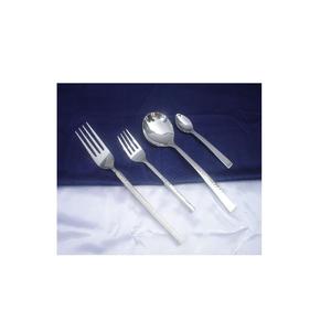 Royal Design Dining Table Sets Bamboo Twist Handle Cutlery Set Royal Stainless-steel Tableware Cutlery Designer Plastic Cutlery - Product Image 3