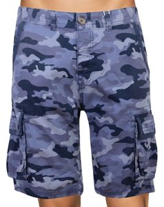 Pantalones Cortos de Camuflaje con Múltiples Bolsillos, Estilo Cargo, Corte Holgado, para Ocio, Uso General, Pantalones Cortos de Verano para Hombre - Product Image 2