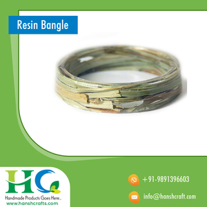 Fine Wood & Resin <b>Bangle</b> <b>Set</b> Resin <b>Bangle</b> - Product Image 4