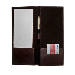 Giá Rẻ Giá Thanh Lịch Nhìn Da Tổng Hợp Hóa Đơn Người Giữ Trình Thuyết Trình Da Chính Hãng Cuốn Sách Bìa Hóa Đơn Chủ - Product Image 1