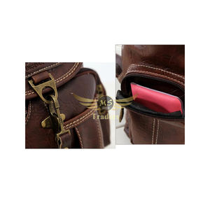 Hiking Camping Outdoor Bag Large Capacity Genuine Leather Trendy Outdoor Bags 2023 New Design Outdoor Multifunctional <b>Backpack</b> - Product Image 6