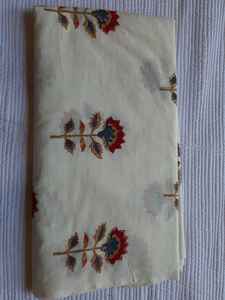 Tissu en coton imprimé en blocs sur mesure au mètre, couture, fabrication de robes, sacs et accessoires de literie, tissu brut - Product Image 2