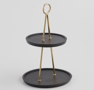 ถาดวางเค้กโลหะกัลวาไนซ์แบบคลาสสิกสำหรับบ้านโรงแรมร้านอาหารขายส่ง - Product Image 2