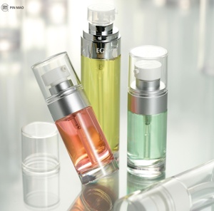 Ví dụ như loạt mỹ phẩm chai 30ml 60ml 80ml 100ml ABS nhựa với bơm con dấu cho dầu gội Lotion mỹ phẩm bao bì - Product Image 1