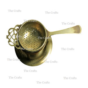 Chất lượng tốt nhất Brass lưới dây màu vàng trà lọc cho trà sữa và cà phê Tea Infuser với giá cả cạnh tranh - Product Image 5