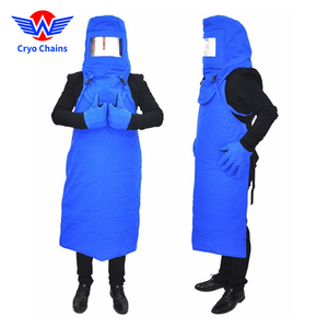 Criogénica ropa con zapatos de seguridad guantes casco <span class=keywords><strong>delantal</strong></span> nitrógeno líquido traje de protección - Product Image 4