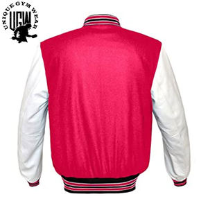Vêtements de sport UNIQUE, veste bomber noire respirante coupe-vent en laine pour homme, manches longues, qualité supérieure en gros - Product Image 5