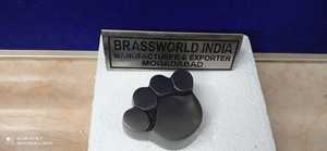 Pendantif en laiton pour chien noir, décoration de la griffe des animaux de compagnie, accessoire pour anniversaire - Product Image 3