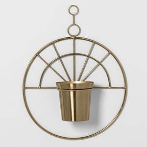 Modern Minimalist Metal Hanging <b>Planter</b> <b>Large</b> Outdoor Garden Flower Pots Detachable Hook Home Nursery <b>planter</b> Stand for wall - Product Image 1