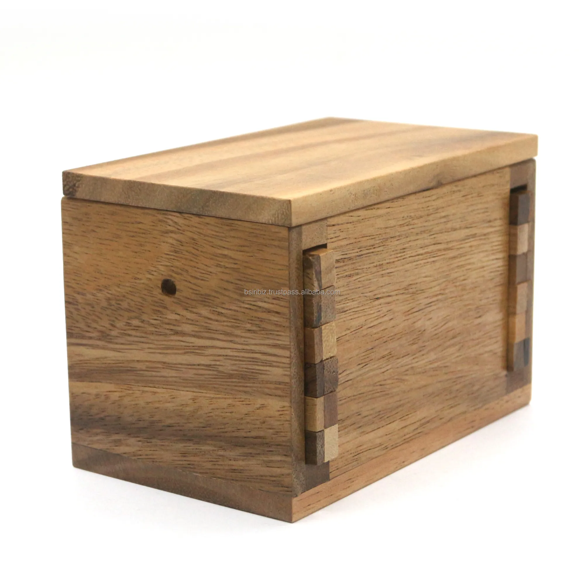 Ein Brain Teaser fordert Money Box Puzzles mit Secret Lock Wooden Designs heraus