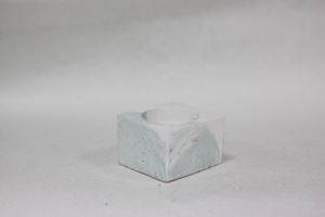 Square Concrete Candle Holder-Caro Brand Model CR553.5 for Home Decor - Product Image 5