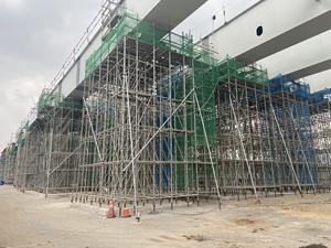 quality Scaffolding system Steel construction ringlock scaffolding system accessories verticals poles Vietnam - Product Image 4