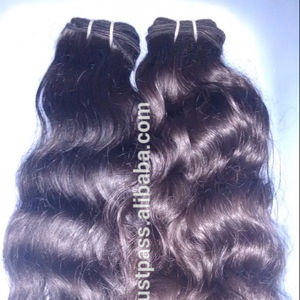 Extensions de cheveux naturels afro bouclés, sans perte, remy, non traités, cheveux vierges indiens bouclés, bruts - Product Image 4
