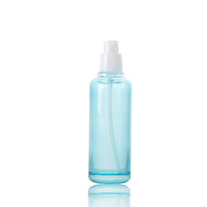 Offre Spéciale Bleu Rose Claire bouteille en verre Cosmétique avec capuchon et pot pour cosmétiques contenants et emballages - Product Image 5