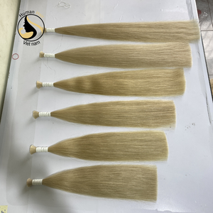 Extension de cheveux malaisiens naturels lisses, 100% cuticules, vente en gros, haute qualité - Product Image 1