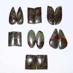Gemas de jaspe de dragón Natural, cabujones de Gema Natural, tamaño libre para fabricación de joyas DIY, precio al por mayor - Product Image 3
