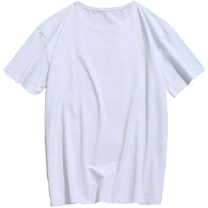เสื้อยืดคอกลมผ้าฝ้ายออร์แกนิค 100% สำหรับผู้ชาย พิมพ์ลายซิลค์สกรีนคุณภาพสูง แบบกราฟิกสั่งทำได้ ไซส์ใหญ่ แขนสั้น - Product Image 4