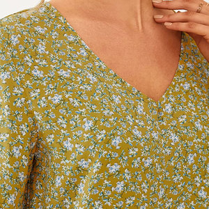 Minivestido occidental de punto con cuello cuadrado para mujer, venta al por mayor de fábrica, Verano - Product Image 6