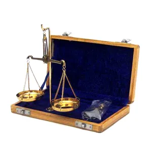 海铜/木制复古体重秤高品质航海体重秤和礼品盒