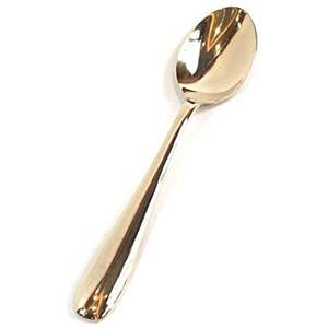 Brass <b>Spoon</b> for Children Use for <b>Spoon</b> & Custom Flatware <b>Gold</b> <b>Spoon</b> and India Manufacturer Kitchen Items - Product Image 2