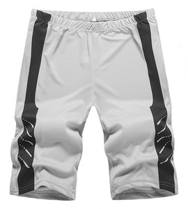 กางเกงขาสั้นกีฬาลำลองเอวยางยืดสำหรับผู้ชายสีพื้นพิมพ์ลายเป็นมิตรกับสิ่งแวดล้อมจากบังคลาเทศราคาไม่แพง - Product Image 3