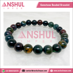 Affordable Price Good Quality Tibetan Buddhism Green Color Meditation Healing 7.5in Round <b>Gemstone</b> Beaded <b>Bracelet</b> - Product Image 6