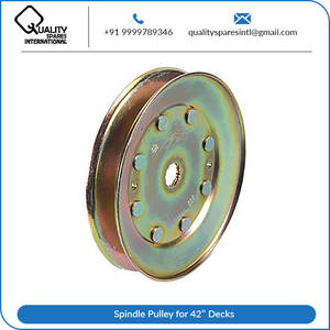 Poulie de broche de pont industrielle 42 ''532153535 129861 Poulie de mandrin de tondeuse en acier Moteur à essence 196cc Caractéristique de coupe de paillis métallique - Product Image 2