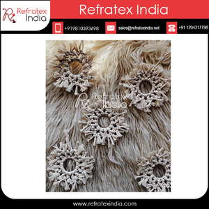 Fournisseur et fabrication en vrac d'ornements de noël en macramé par réfractex fabriqué en inde pour la meilleure qualité et le prix bas - Product Image 3