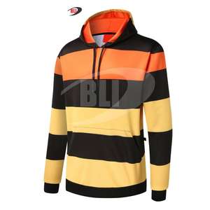 Sudaderas con Capucha Sublimadas Completas con Diseño Nuevo de Última Moda 2026, la Mejor Calidad, 100% Poliéster, Diseños Personalizados para Hombre - Product Image 2