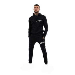Traje de chándal cálido de manga larga para hombre, traje de chándal de Color personalizado con capucha - Product Image 2