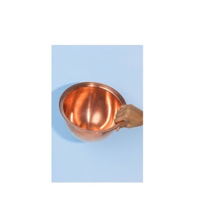 Cuenco de cobre puro, cuenco irrompible con aspecto elegante, pulido de cobre, tamaño personalizado y producto de venta - Product Image 1
