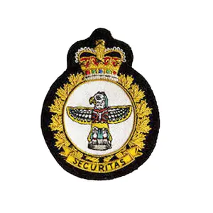 Insigne de broderie en fil métallique et lingots fait à la main personnalisé le plus exigeant insigne de tablier maçonnique directement de l'usine - Product Image 1