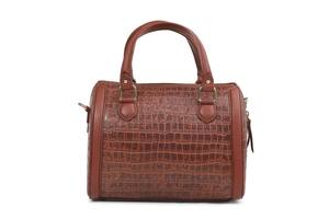 Meilleure vente femmes en cuir de vache véritable qualité Crocodile motif Messenger sac à bandoulière fronde/sac à main couverture étanche boue - Product Image 3