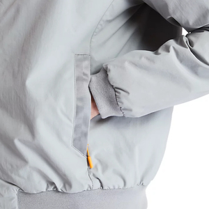 2024 sur mesure grande taille décontracté Bomber veste avant fermeture à glissière vêtements d'extérieur peau de mouton Polyester coton imprimé broderie - Product Image 5