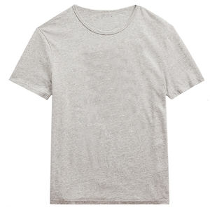 Camiseta de manga corta de alta calidad, Jersey de algodón GSM 100% pesado - Product Image 1